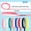 8 Rolls Autoclave Tape in Colors 5