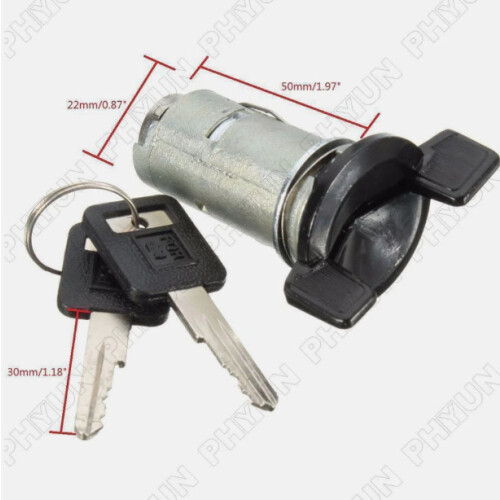 Compatible with Chevrolet universal start switch lock cylinder + key