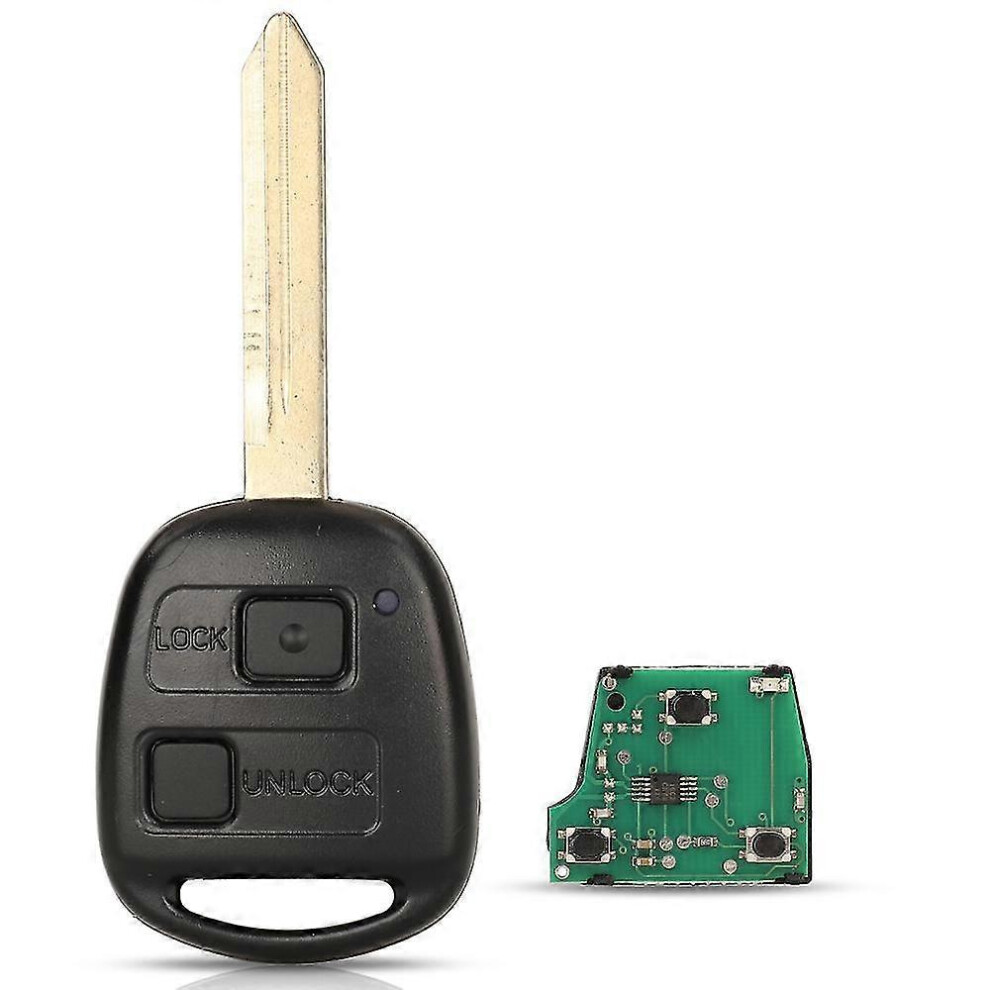 433Mhz 4D70/4C Chip 89071-0D030 2/3 Button Key Fob For Toyota Yaris Avensis 2003-2011 6263600127377