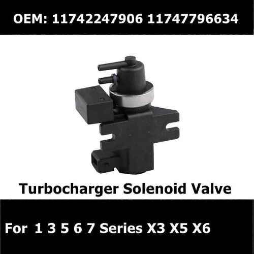 BMW Turbo Boost Solenoid Valve 11747796634 for 3 5 X5 E60 E61 E70 E87 E90 E91 E38 E46 1
