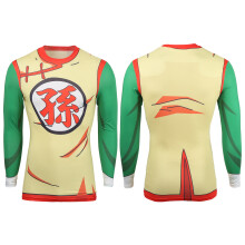 Children Cosplay Long Sleeve Round Neck Compression Shirt M Size