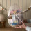 12" Jumbo Clear Plastic Easter Egg, Large Fillable Durable Holiday Decor 4