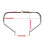 Engine Guard Crash Bar for Victory Kingpin/Vegas/Hammer/Gunner/Judge 2008+ Silver 2