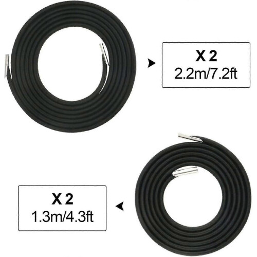 4PCS Universal Replacement Laces for Gravity-Free Reclining Chairs, Garden Armchairs 1