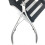 Precision 5mm Tip Stainless Steel Cuticle Nipper & Pusher Set Silver 4