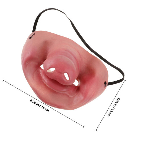 Nez de cochon, accessoire de cosplay pour une soirée masquée de carnaval. 2