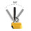18V Cordless LED Flashlight with USB-C Charging for Dewalt 4