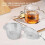 Extra Stainless Steel Twist Lock Mesh Tea Infuser with Chain 5