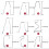 Applicable to 9-piece headlight bulb clip set H1 H3 H4 H7 2