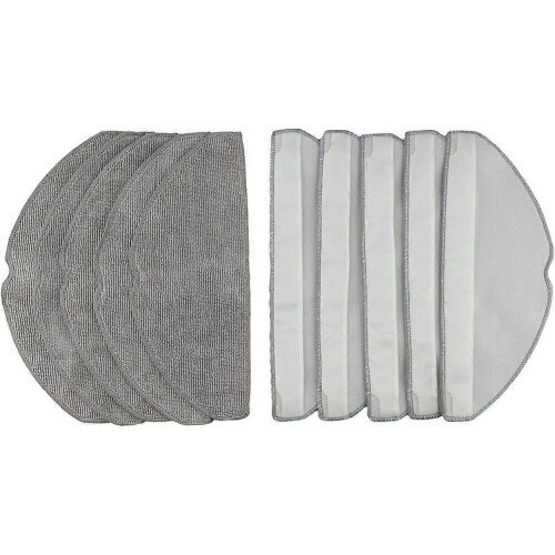 Eufy G50/L60 Hybrid Replacement Mop Pads, Washable Microfiber, 10-Pack 2