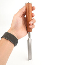 20 mm Durchstechgriff Holzbearbeitungsmeißel Schnitzspezielle Flachschaufel Chrom-Vanadium-Stahl Flachmeißel