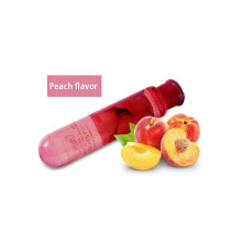 (Peach Flavor)Edible Fruit Flavor Adult Lubricant Gel Lube Edible Oral Sex Sexual Massage