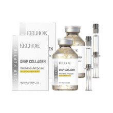 (2pcs) 1-3set Deep Collagen Silk Peptide Intensive Lifting Ampoule Tighten Skin Elasticity Enhanced Reduce Fine Lines and Wrinkles Face Serum