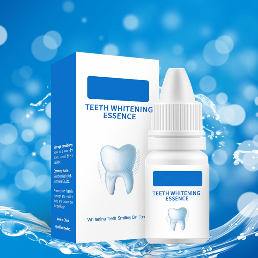 10ml Natural Tooth Whitening Oral Care Liquid for Stain Removal & Fresh Breath