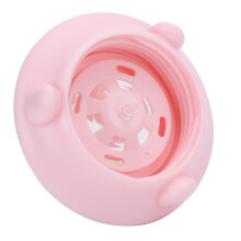 Baby Feeding Bottle 120ml Pink Wide Bore Glass Portable Infant Drinkware