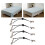 Bed Sheet Clips Adjustable 25cm/9.8in 104g Black 6