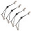 Bed Sheet Clips Adjustable 25cm/9.8in 104g Black 5