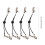 Bed Sheet Clips Adjustable 25cm/9.8in 104g Black 3