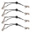 Bed Sheet Clips Adjustable 25cm/9.8in 104g Black 4