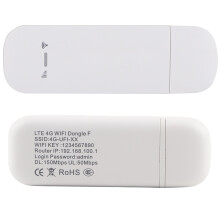 4G LTE USB WiFi Hotspot Router Modem Stick 32GB White 9.5cm
