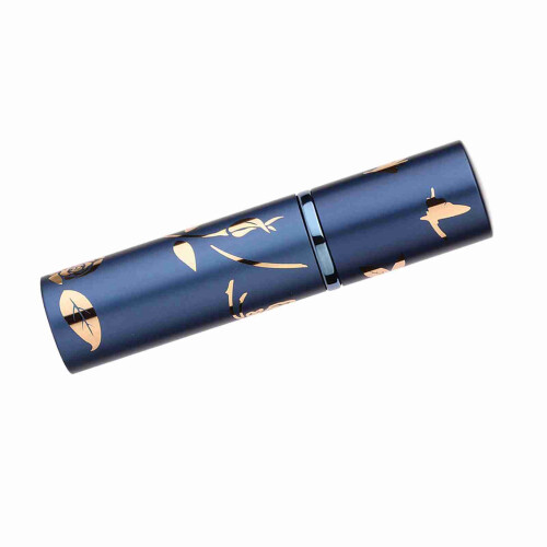 Aluminium Portable Perfume Bottle 10ml Blue - Empty Cosmetic Spray Refillable 1