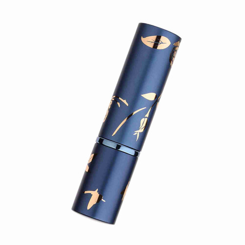 Aluminium Portable Perfume Bottle 10ml Blue - Empty Cosmetic Spray Refillable 2