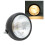 12V Universal Motorcycle Headlamp Retro Front Light 5