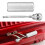 Safe Suitcase Lock Wire Rope Skull Lock Silver 8.8cm Security 2