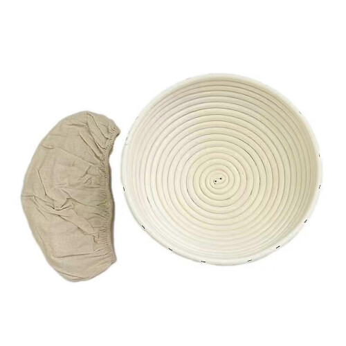 (25x8cm set) Quality Dough Fermentation Basket Round Bread Proving Basket Dough Bread Proofing Basket Bread Fermentation Basket