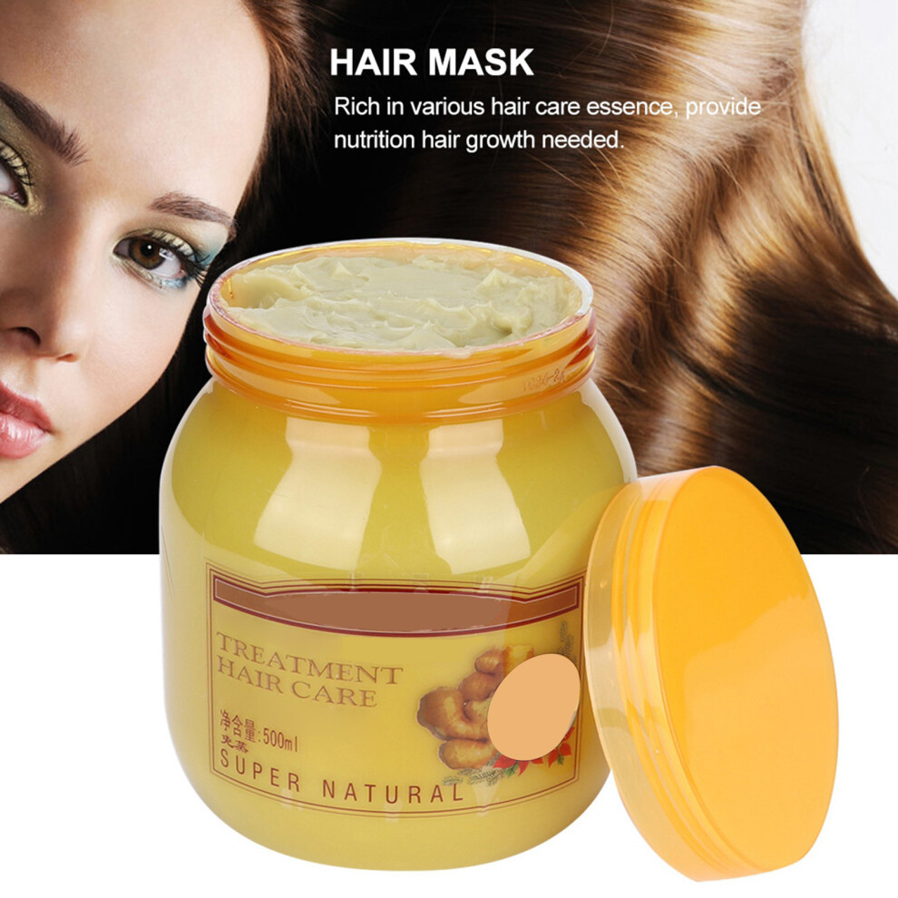 Cream Ginger Hair Care Conditioner Mask 500Ml For Hair Loss & Repair