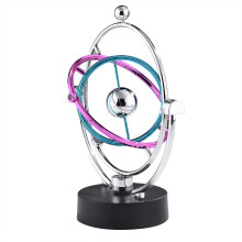 Milky Way Celestial Kinetic Motion Orbital Electric Desk Decor 22cm Silver