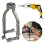 Square Hole Drill Bit Adapter for Installation and Disassembly -Mortising Attachment for Drill Press 1
