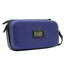 (Blue) Portable Medicine Cooling Bag With Temperature Display System Urgent Supplies Organizers For Travel Cold Retention Blue