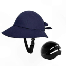 (Navy Blue.) Navy Blue Cycling Hat Helmet for Women - Lightweight Bike Helmet for Riding and Sun Protection