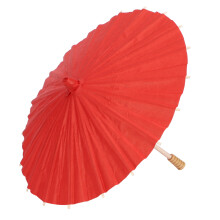 White DIY Paper Umbrella for Kids Painting