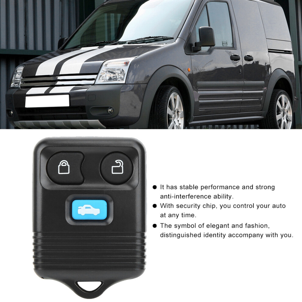 3-Button Wireless Remote Key 433Mhz For Ford Transit Mk6 2000-2006 8061393330053
