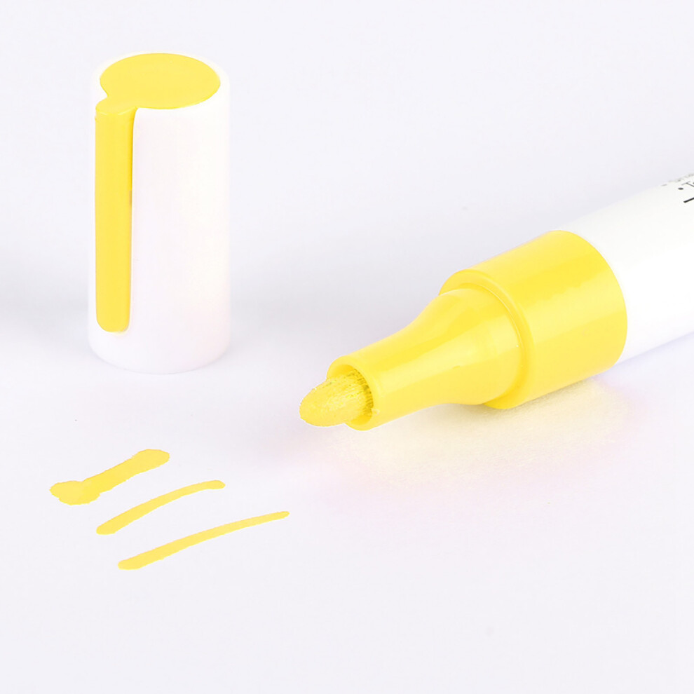 Waterproof Car Tire Paint Pen - 1 Pcs, High-Quality Marker Yellow 3621393330276