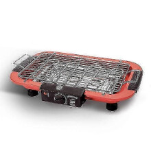 (EU Plug Red, Red) 2025 1800W Electric Grill Home BBQ Grill, EU Pluga