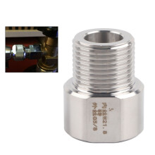 CO2 Regulator Converter for Aquarium W21.8 to G5/8 Premium Brass Construction