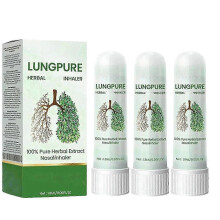 (3PCS) Relax with CalmDerm Herbal Inhalers & Timilk LungPure Quality Assurance