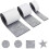 Felt Gliders Self-adhesive  Felt Self-adhesive 3 Rolls (100 * 10cm + 100 * 5 1