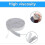 Felt Gliders Self-adhesive  Felt Self-adhesive 3 Rolls (100 * 10cm + 100 * 5 4