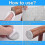 Felt Gliders Self-adhesive  Felt Self-adhesive 3 Rolls (100 * 10cm + 100 * 5 5