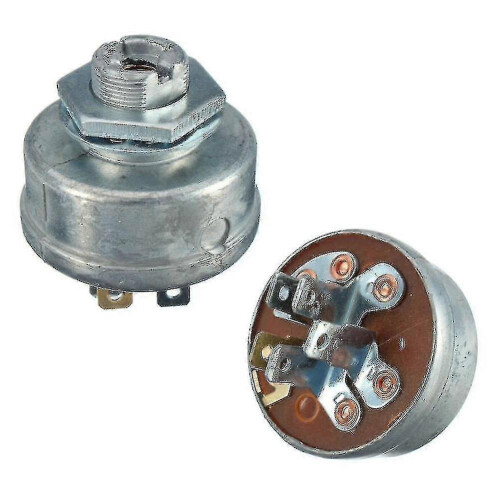 5 Pins Ignition Starter Switch Tools Tractor Mower with Key Universal - Snngv 1