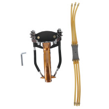 Estilingue profissional para caça ao ar livre, catapulta de alta velocidade, aço inoxidável, cabo ergonômico, aparência camuflada, material de