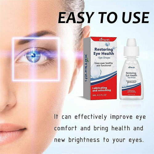 (2PCS) 2026!!1-5x Visine Oogdruppels (Rode Ogen Comfort) (0.5 Oz) 15ml 1