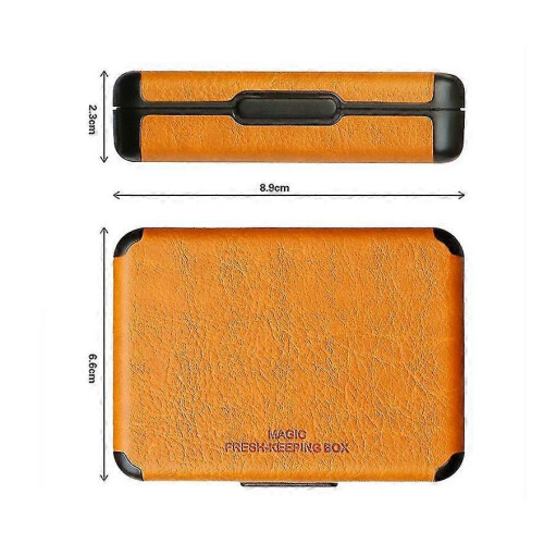 (Red) Cigarette Case, Cigarette Case, Moisture-proof And Dust-proof Protective Shell, Marlboro Cigarette Cartridge Fresh-keeping Box 1