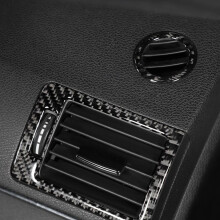 Car Air Vent Outlet Ring Cover for C Class W204 Easy Fit Chrome Trim