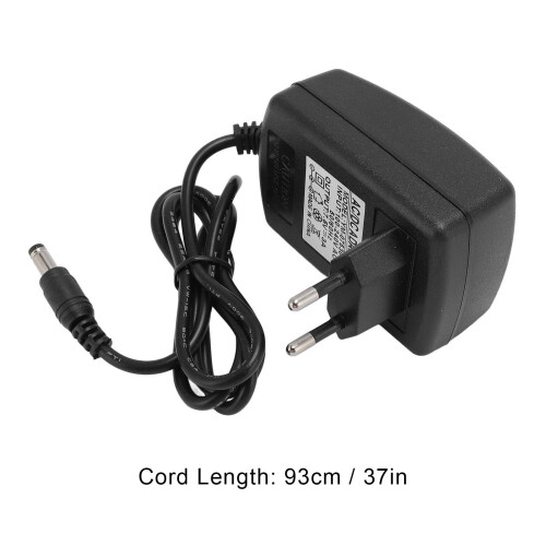 7,5V 3A Netzadapter 5,5x2,5mm EU-Stecker, 93cm Kabel 1
