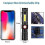 Led Torch Led Flashlight Adjustable Focus Handheld Torches Super Bright Pocket 5
